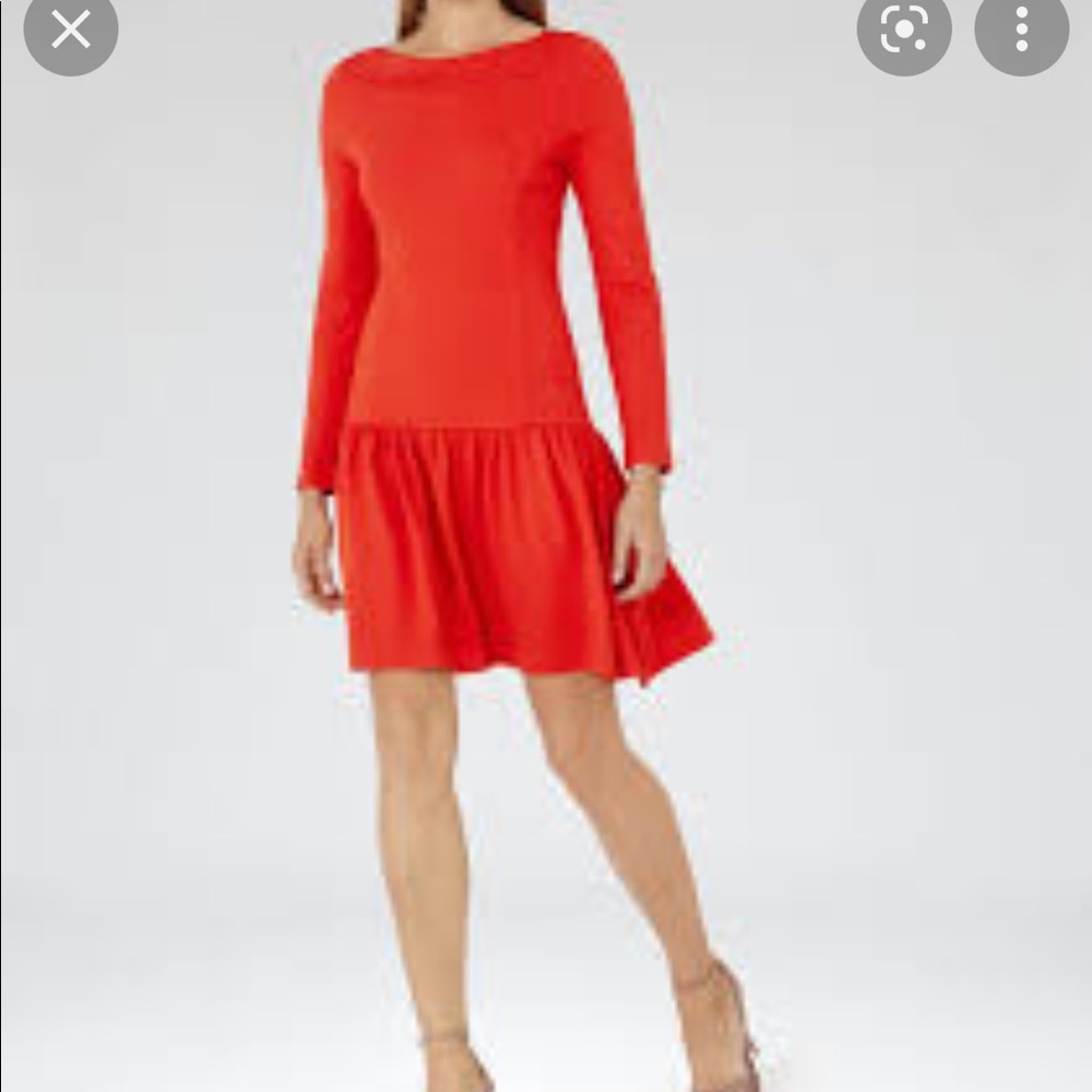 Reiss Agnes dress   red perfect pristine. 0 2 4